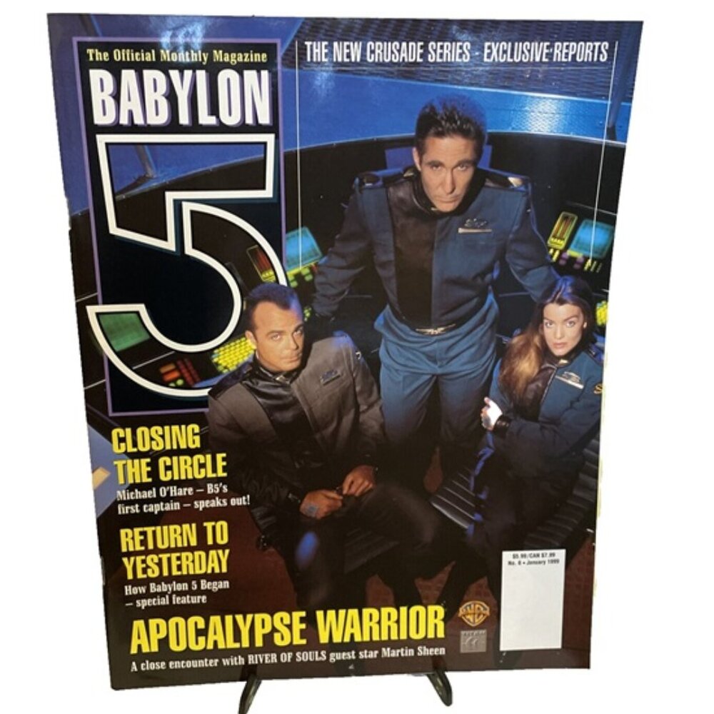 Babylon 5 The Official Monthly Magazine January 1999 Vol 2 No 6 Michael O'Hare